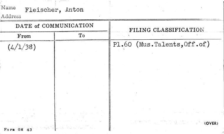 Fleischer, Anton
