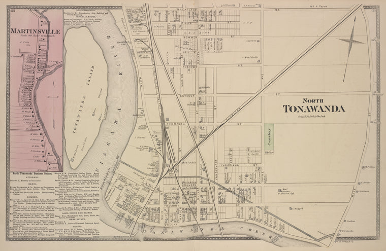 Martinsville [Village]; North Tonawanda Business Notices; North Tonawanda [Village]