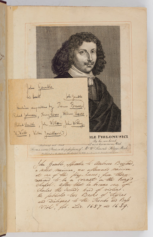 Commonplace book of songs