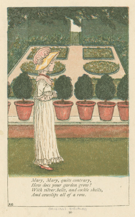 Mary, Mary, quite contrary.