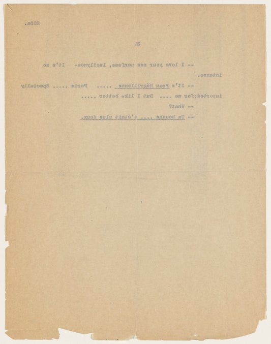 Page from Claude McKay letter to Schomburg