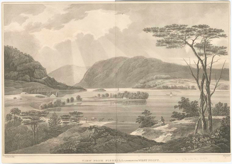 View from Fishkill looking to West Point.