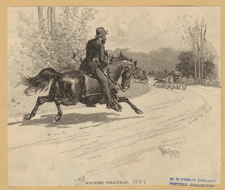 Mounted policeman