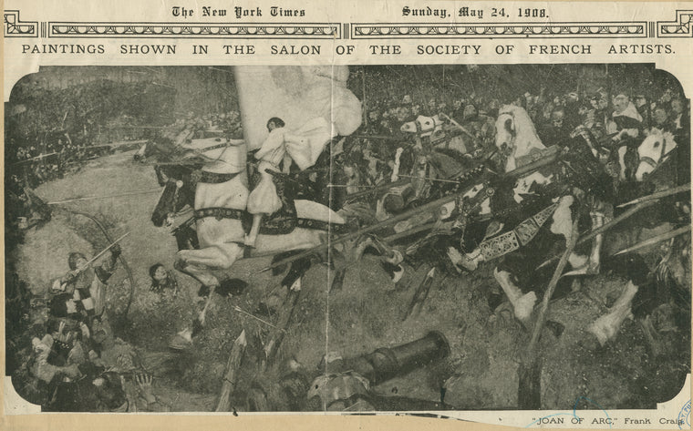 Jeanne d'Arc. -- Battles.