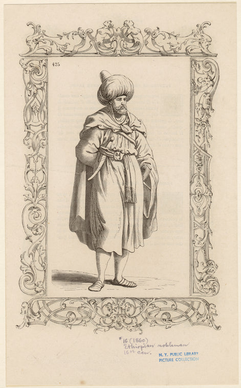 Ethiopian nobleman, 16th cen