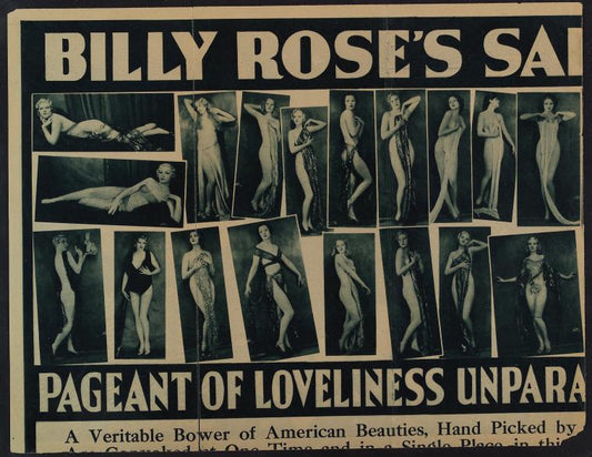 Billy Rose's... pageant of loveliness...