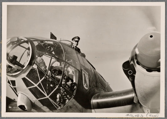 Best-known to the English from the German Air Force is the "Lion" Squadron, whose attacks always succeed.  Colonel Fuchs, the squadron Commodore, received the Knight's Cross of the Iron Cross from the Führer.