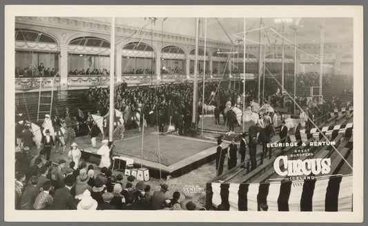 Eldridge & Bentum Great European Circus. Iceland