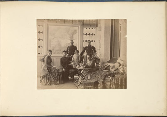People in a room