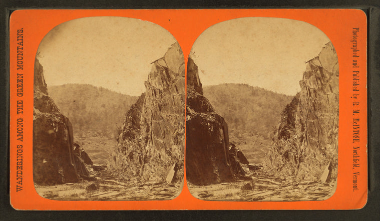 View of the Green Mountains.