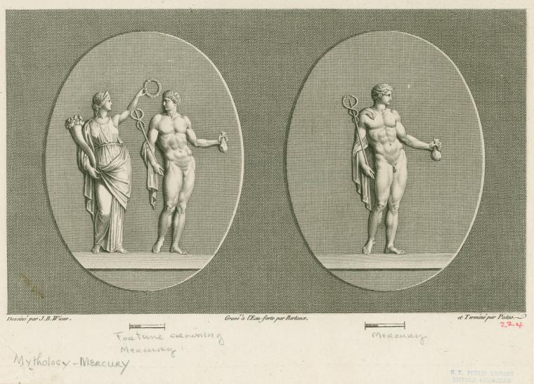Fortune crowning Mercury