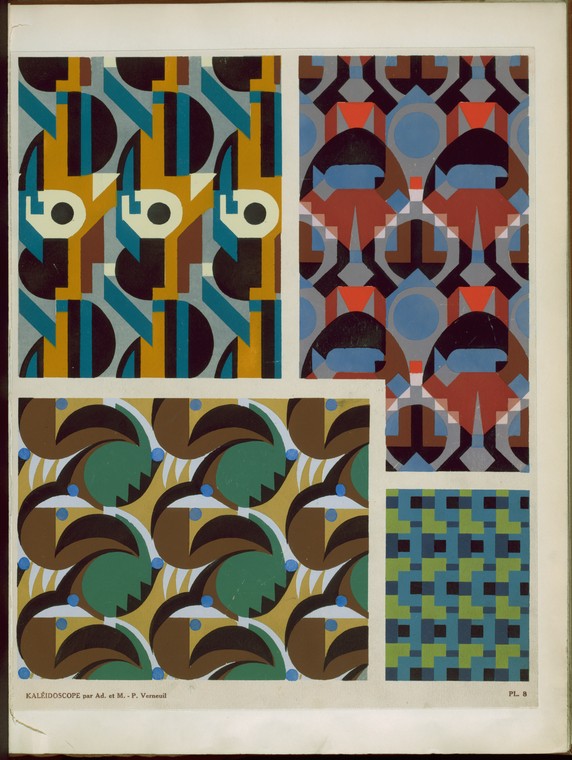 Four abstract motifs