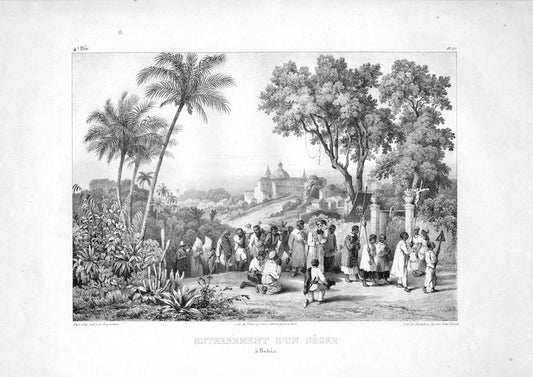 Enterrement d'un Nègre; à Bahia.