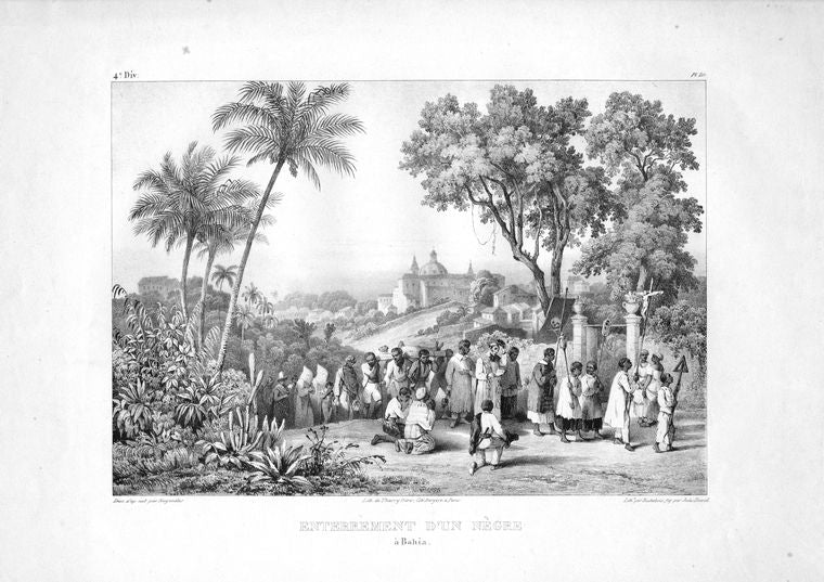 Enterrement d'un Nègre; à Bahia.