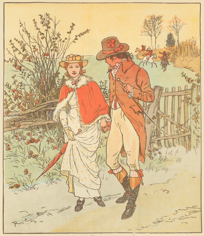 Courting.