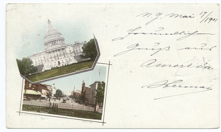 Washington--U.S. Capitol--Penn. Ave.