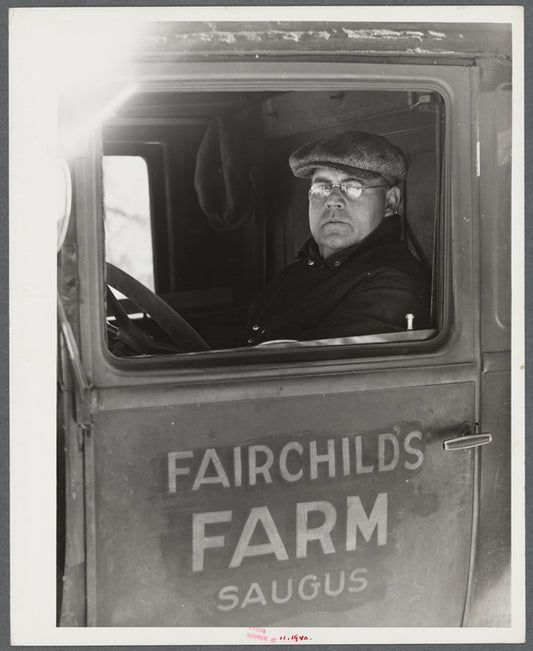 Mr. Fairchild, vegetable farmer near Saugus, Massachusetts. He also works at a steelworks in Boston.