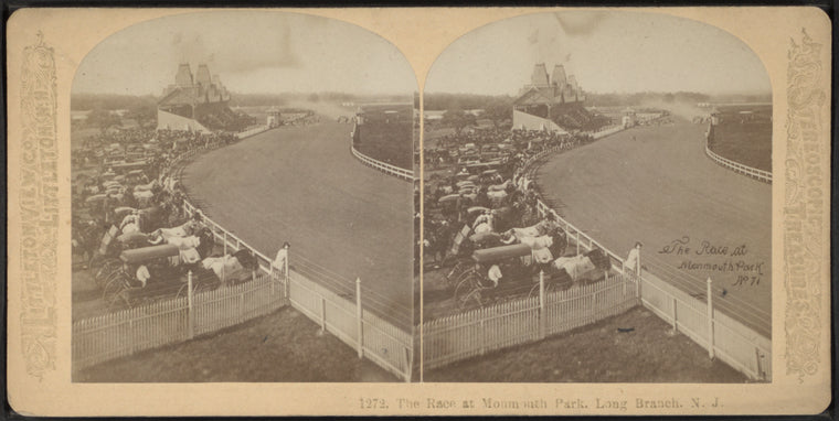 The Race at Monmouth Park, Long Branch, N.J.