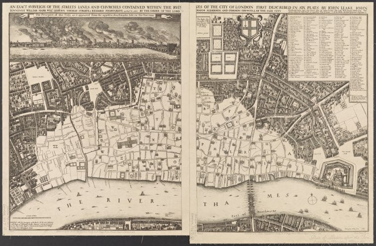 An exact survey of the street lanes …