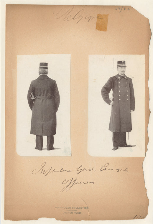 Infanterie garde civique officier