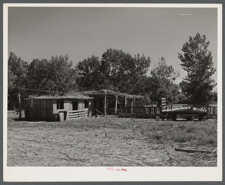 Buildings on A.E. Scott's farm northeast of Scottsbluff, Nebraska (see general caption number one).