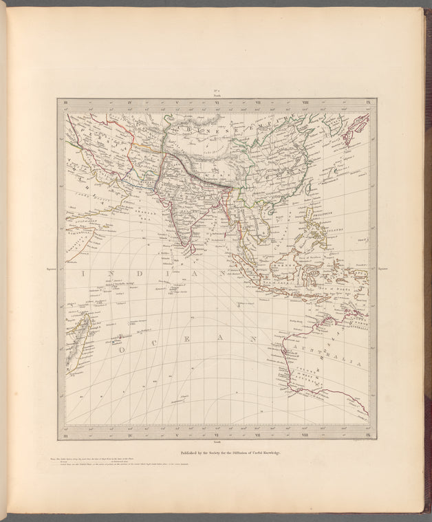World on gnomonic projection No. 4: Asia