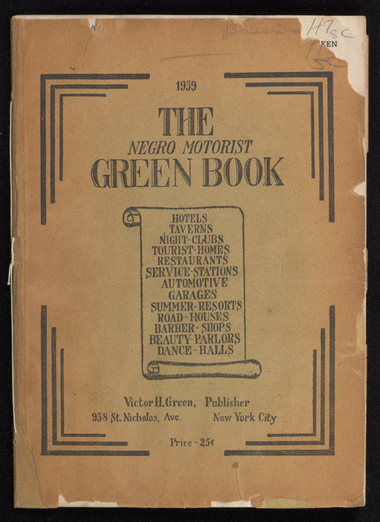 The Negro Motorist Green Book: 1939