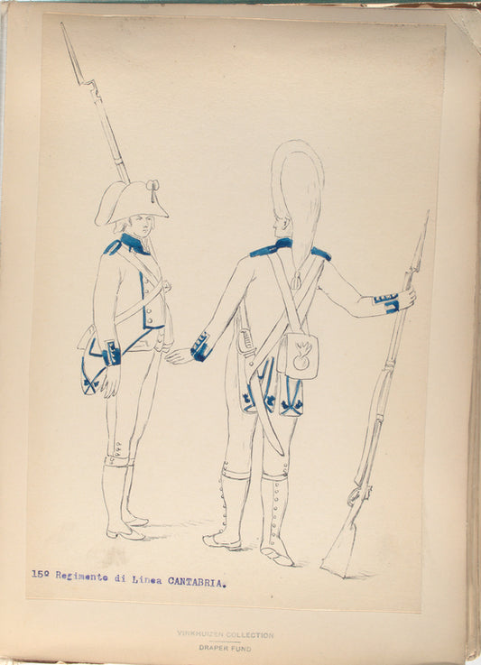 15-o Regimento di Linea CANTABRIA. [1806]