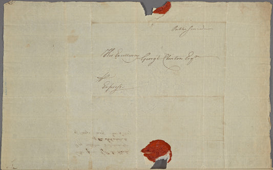 Letter to Gov. George Clinton