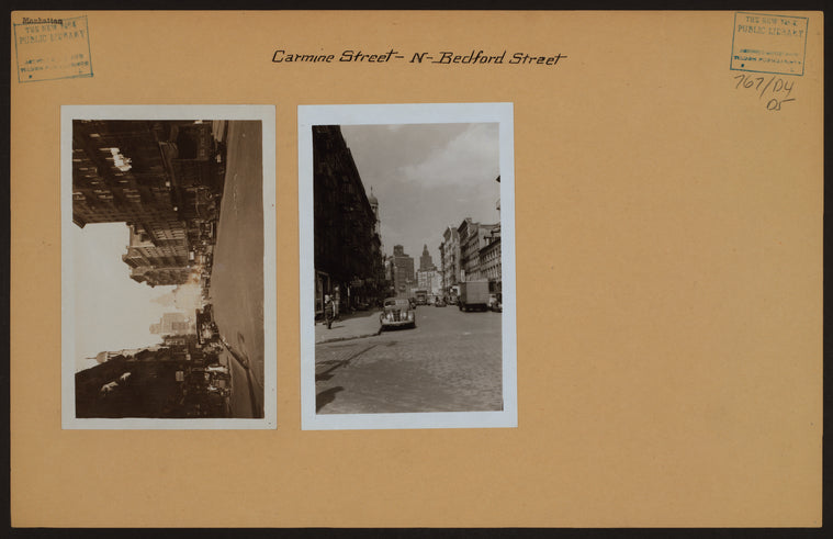 Manhattan: Carmine Street - Bedford Street