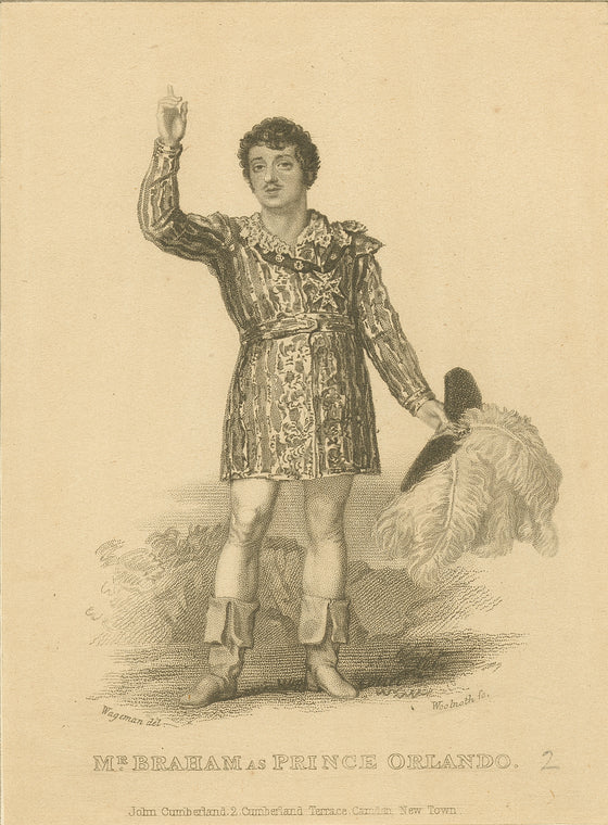 Mr. Braham as Prince Orlando