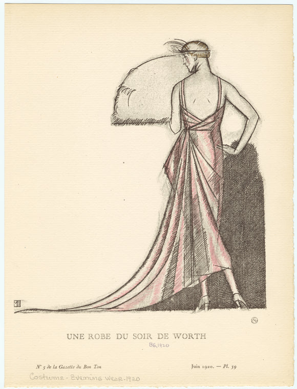 Une robe du soir de Worth