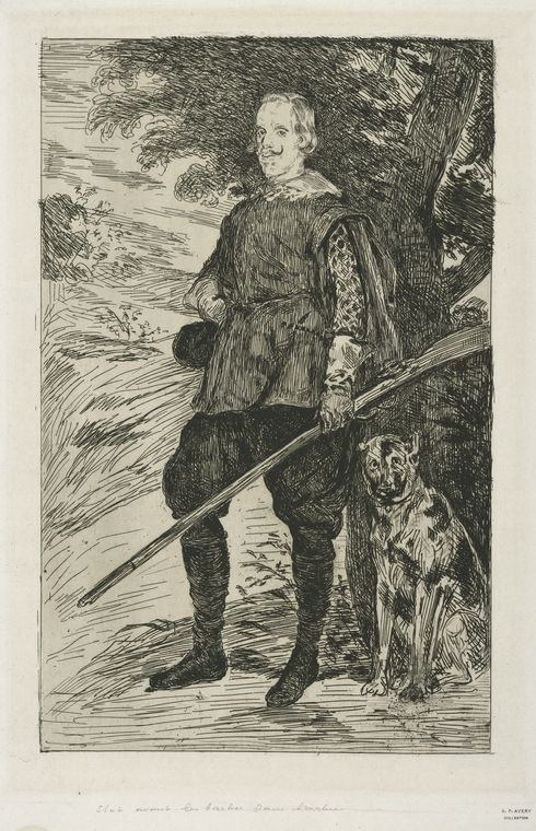 Philippe IV, d'après Velasquez.