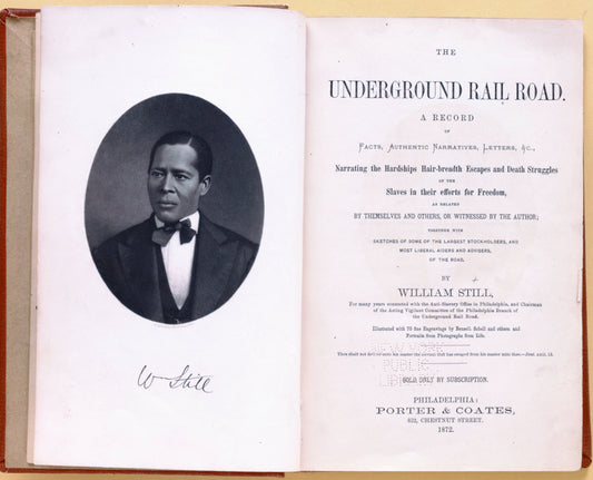 William Still; The underground railroad