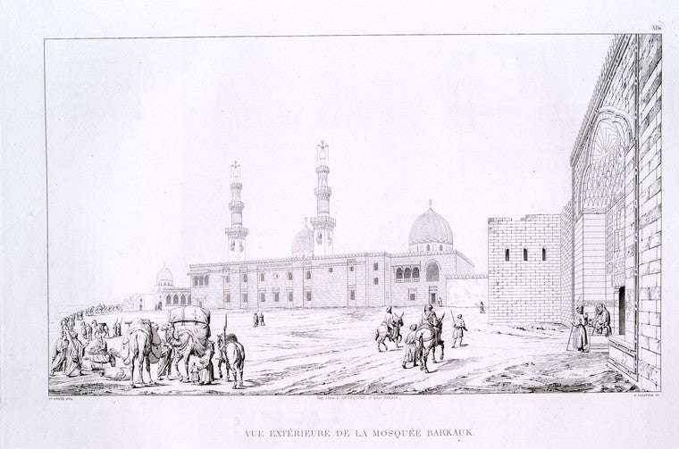 Vue extérieure de la Mosquée Barkauk