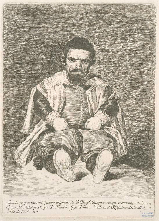 Un enano del S. Phelipe IV.