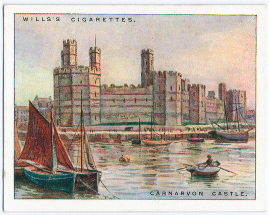 Carnarvon Castles, Carnarvonshire.