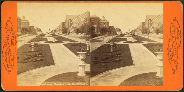 Broadway Boulevard, Baltimore, Md.