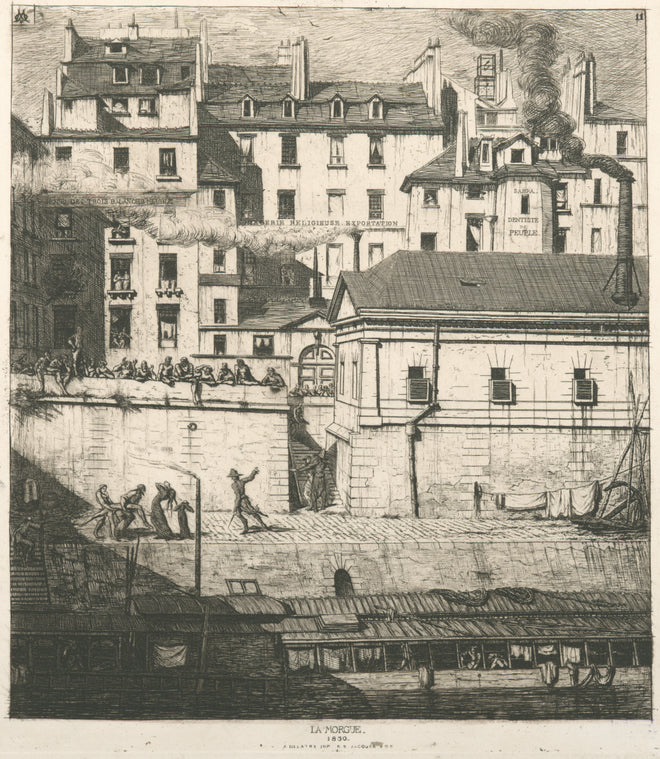 La morgue.