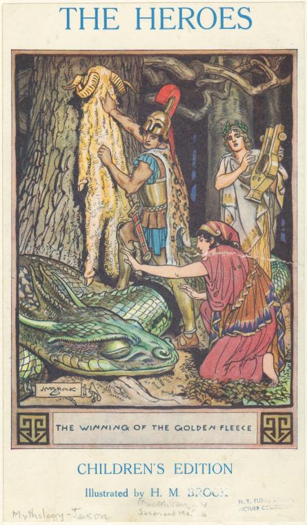 The winning of the Golden Fleece