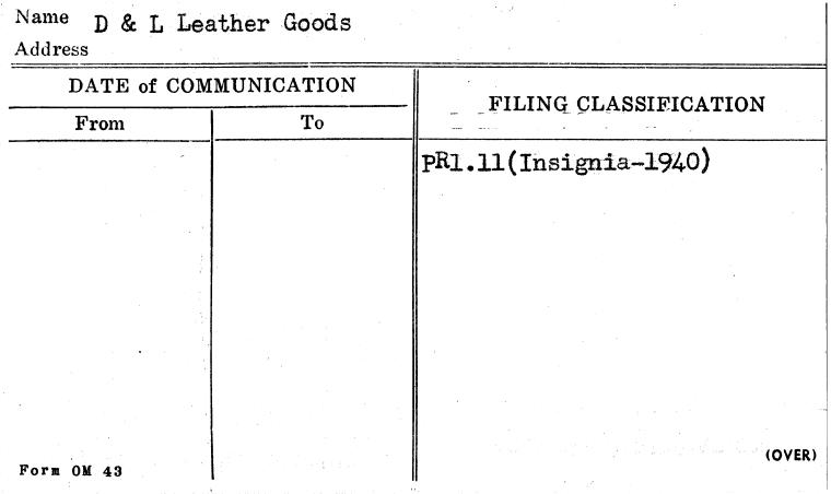 D & L Leather Goods