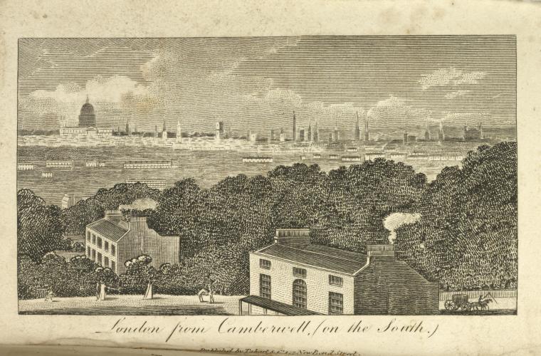 London from Camberwell (on the south)