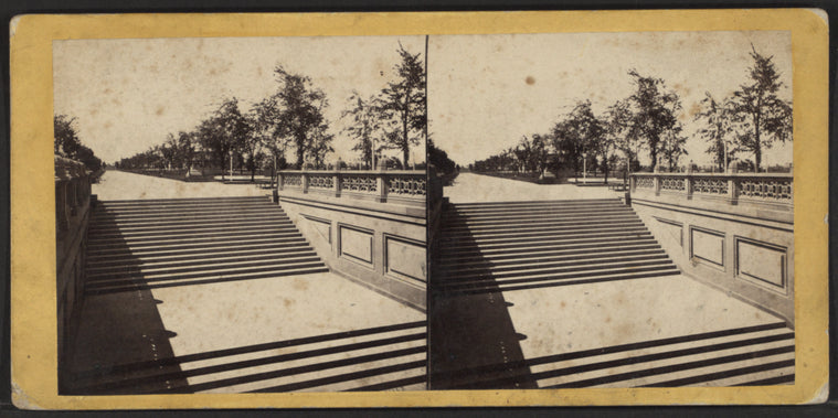 Central staircase of the Terrace.