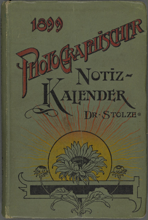 Photographischer Notiz-Kalender, 1899