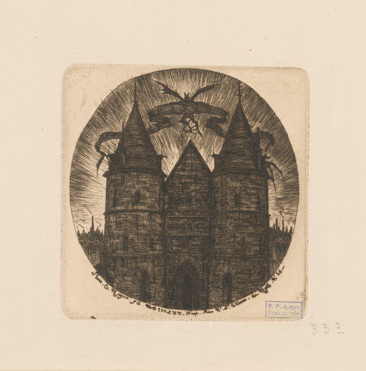 Ancienne porte du Palais de justice