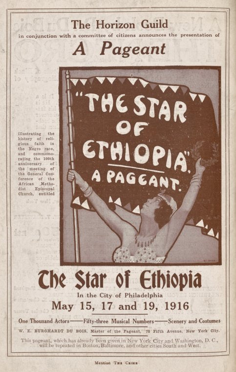 The Star of Ethiopia: a pageant