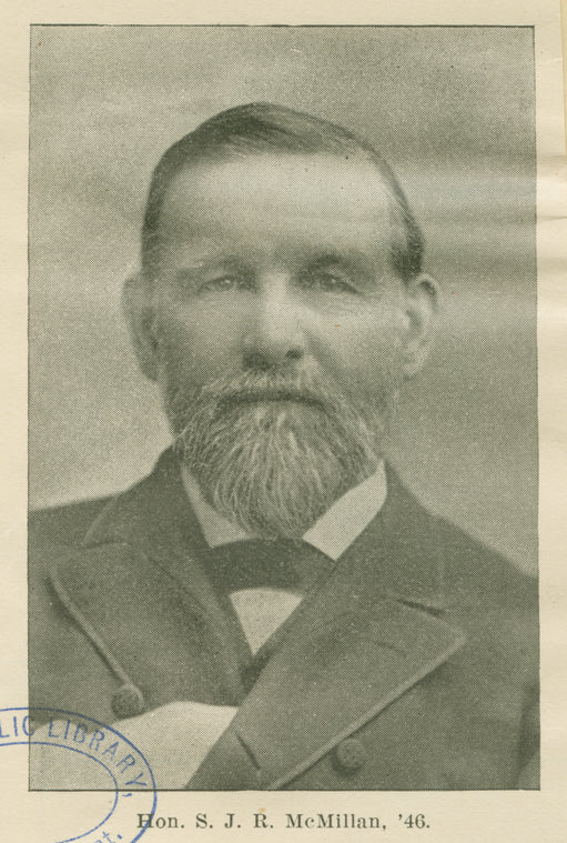 Hon. S. J. R. McMillan.