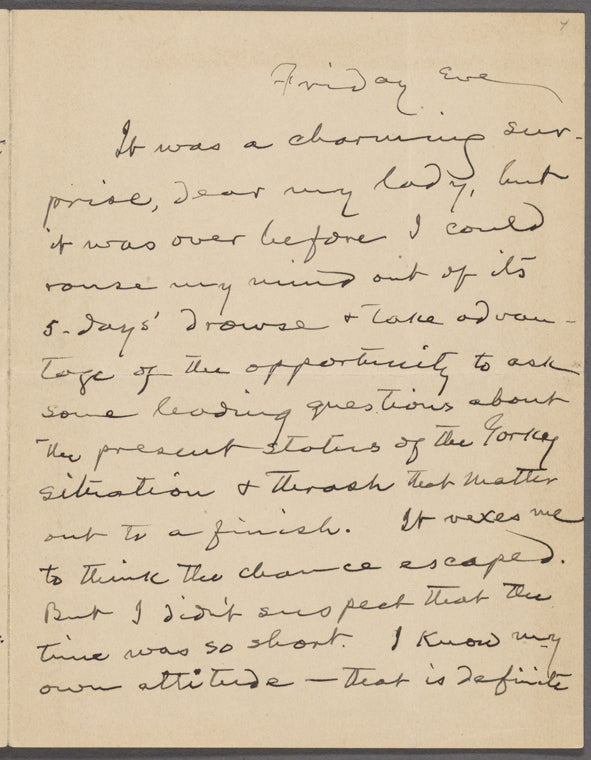[Teller], Charlotte, ALS. Apr. 13, [1906].