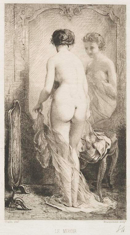 Le miroir d'après Chaplin (première planche)