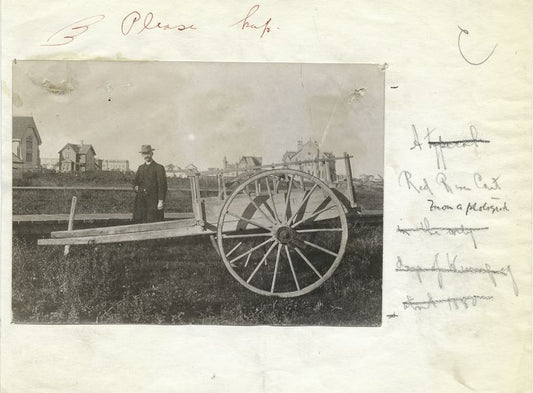Red River cart.